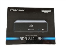 Pioneer BDR S12J-BK UHD Blu-ray SATA 1pcs LibreDrive fw 1.00 BOX