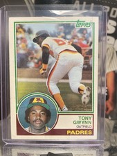 Topps 1983 Tony Gwynn Rookie #482 San Diego Padres Base Set Baseball Card