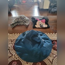 Lot of 3 Toddler hats 2 winter, 1 summer 
