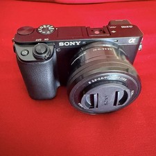 Sony Alpha a6100 Mirrorless Camera 55-210mm OSS Lens 128GB SD Battery  Bag