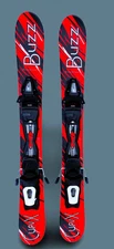 BUZZ Curv - X 99 cm Skis inc Release Binding mini ski blades SNOWBLADE - 2025/26