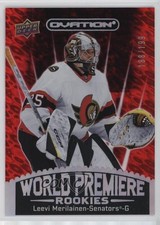 2023 Upper Deck Ovation World Premiere Red 188/199 Leevi Merilainen #WP-43 00em