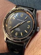 Reparado - Reloj Caravelle Devil Diver 666 Skin Diver 1969 vintage