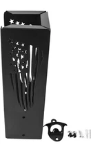 Can Cooler Holder with Bottle Opener, Wall Mounted Can Cooler Holder