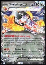 Skeledirge ex 137 Paradox Rift Rare Pokemon NM/M