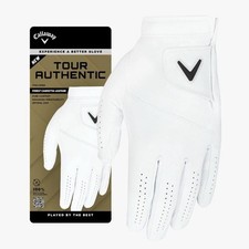 Callaway Tour Authentic Golf Glove Mens Medium Worn on Left Hand New