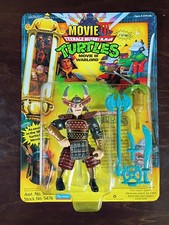 1992 Playmates Teenage Mutant Ninja Turtles TMNT Movie III Warlord Sealed NIB