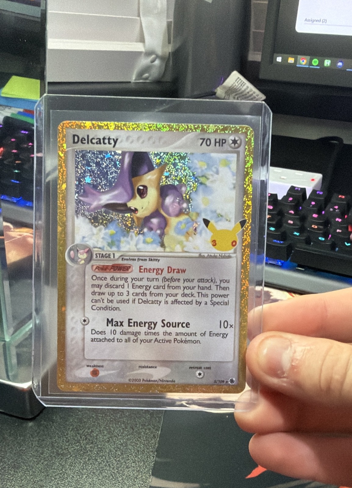 Delcatty 5/109 Me: 30th Celebration Ex-01 Booster: Classic Collection Holo