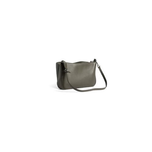 BALENCIAGA Rodeo Sling $1690 Khaki Shoudler Bag New & Authentic - Picture 3 of 4