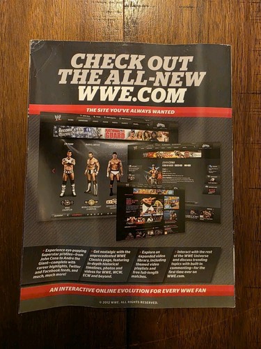 WWE Magazine May 2012 The Undertaker - Picture 6 of 12