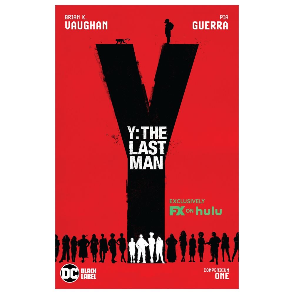 Y: The Last Man Compendium 1 Comic Book Vertigo Comics Graphic Novel Paperback