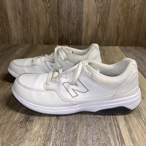 Zapatillas deportivas New Balance 813 de cuero blanco para hombre talla 13 de EE. UU. / 47,5 EUR MW813WT - Imagen 5 de 13