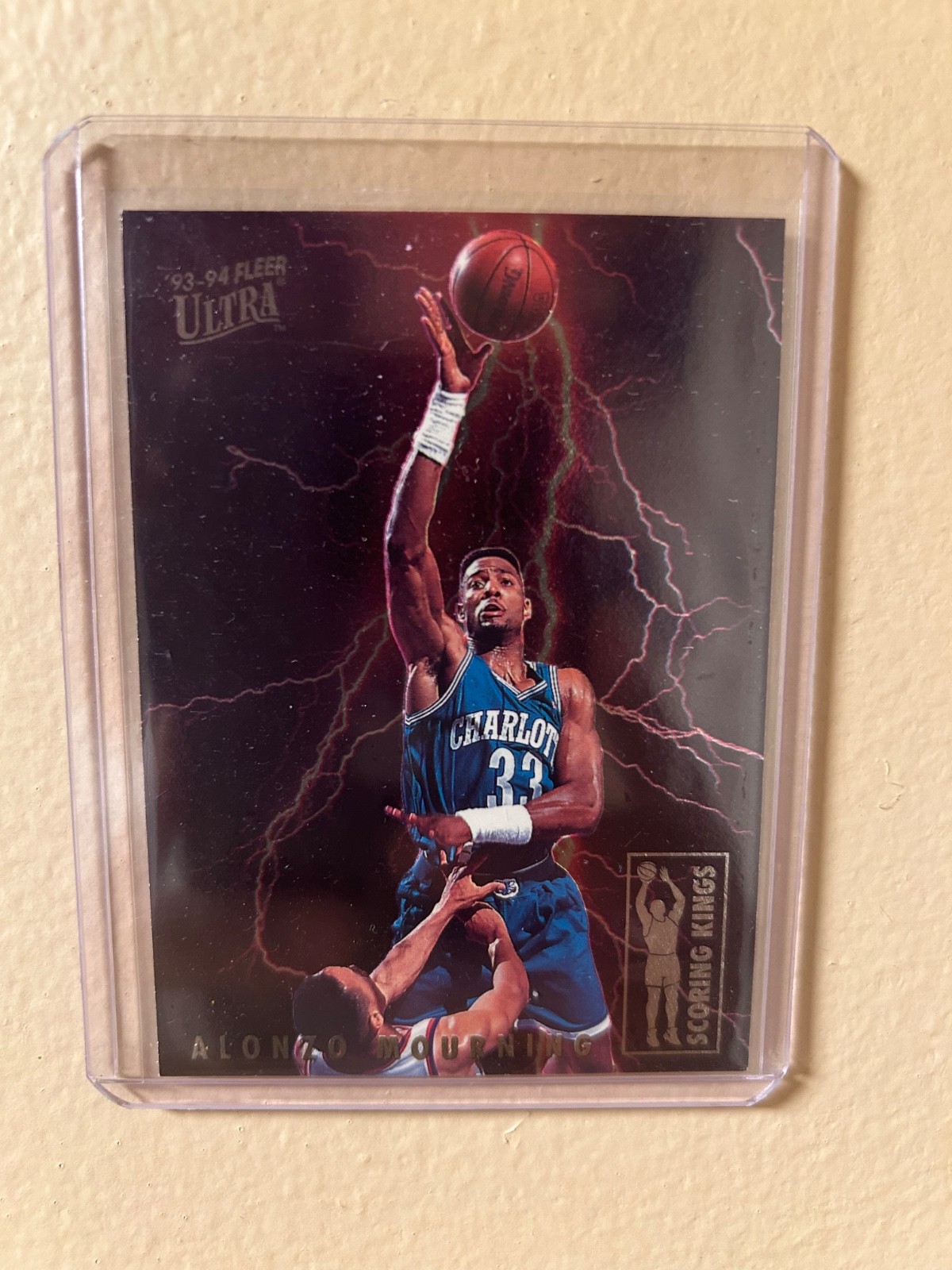 1993-94 Fleer Ultra - Scoring Kings Alonzo Mourning  #7 7/10