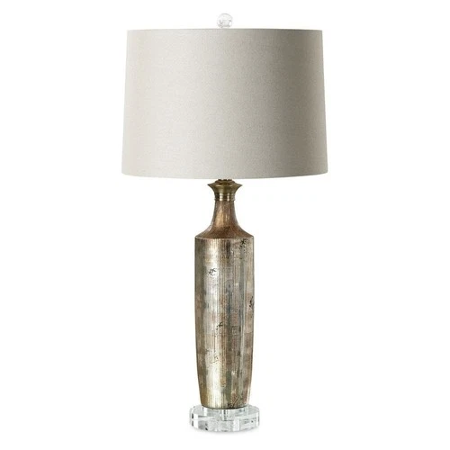 UTTERMOST 27094-1 VALDIERI METALLIC BRONZE GLAZE TEXTURED CERAMIC TABLE LAMP - Picture 2 of 3