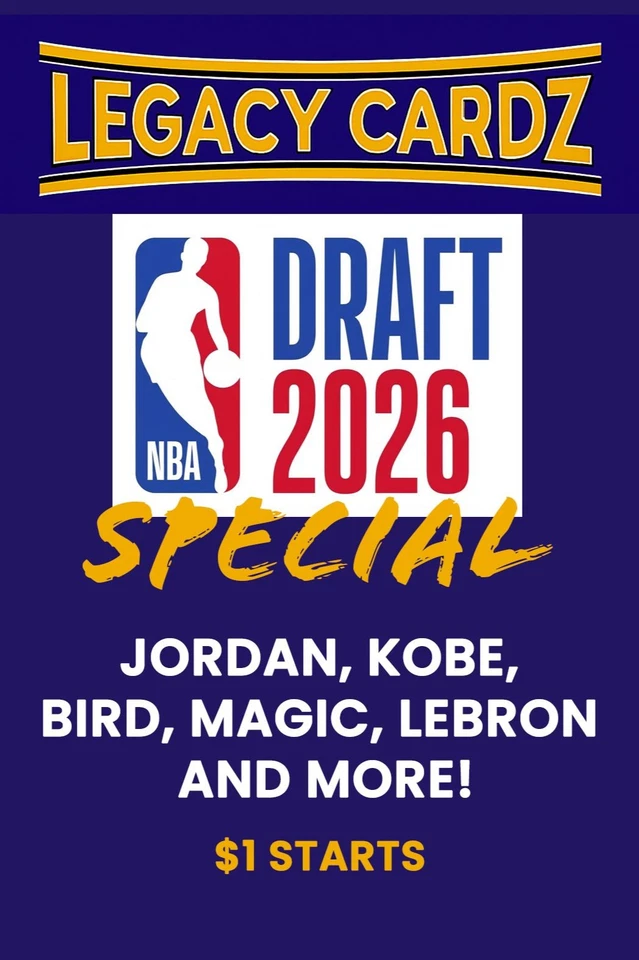 $1 NBA Draft Special | Jordan, Kobe, Magic, Bird, LeBron LegacyCardz777