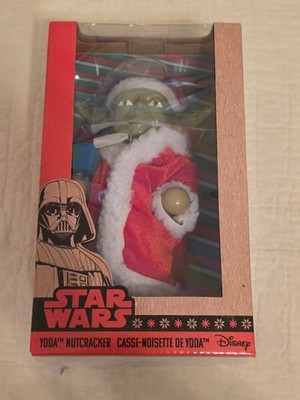 Yoda Star Wars In Santa Suit Nutcracker 10  Kurt S. Adler