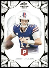 2024 Leaf Trinity Pristine Football #62 Josh Allen