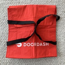 Doordash pizza delivery bag 19" x 19" x 5" -- CLEAN