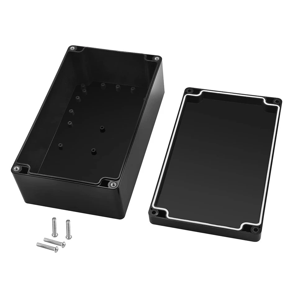 Caja de proyecto de conexiones de plástico ABS electrónica impermeable PINFOX 200 mm por Foto 3 de 4