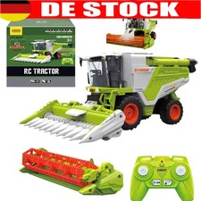 Ferngesteuerter Mähdrescher, Traktor Kinder Spielzeug ab 3 4 5 6 Jahre Licht Ton