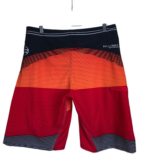 Billabong Platinum X Joel Parkinson Recycler Board Shorts Size 30 Beach Pool Red - Picture 9 of 10