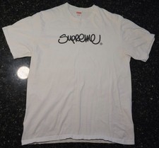 GUC Supreme Handstyle Short Sleeve Tee SS22 White Large L Spring/Summer 2022