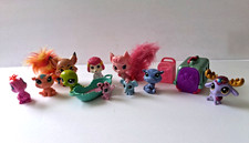 Mixed Lot 13 Littlest Pet Shop Toy Figures Accessories