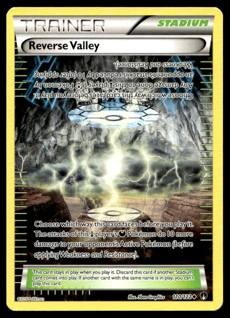 NM Reverse Valley [XY - BREAKpoint 110/122] Uncommon Pokemon TCG