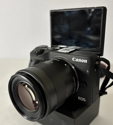 Canon EOS M3 Mirrorless Digital Camera  24.2MP  18-55mm f/3.5-5.6 IS STM Lens HD