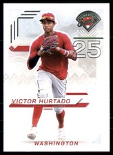 VICTOR HURTADO #137 2025 Panini Prospect Edition Washington Nationals NM