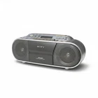 Sony CFD-S01 Portable Boombox CD Cassette Tape Player AM FM Digital Radio TESTED