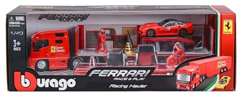 Bburago ferrari truck cheap