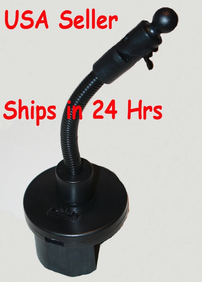 Arkon SM023-G Custom Car Cup Holder Mount for iPhone 11 12 13 Pro Max Samsung LG - Image 3 of 4