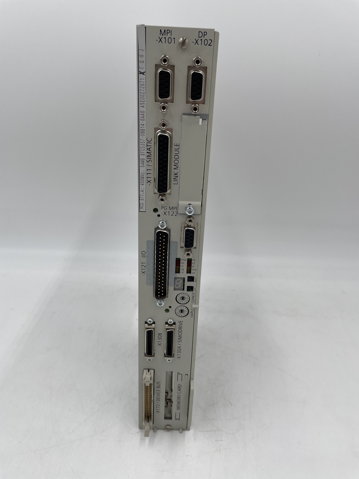 Siemens 6FC5357-0BB14-0AA0 *spare part* SINUMERIK 840D/DE NCU 571.4, 400 MHz, 64 MB without syste... — PLC