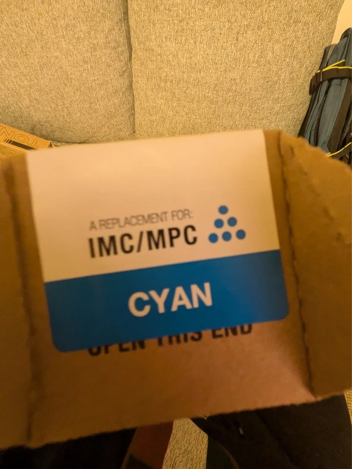 Universal Cyan Toner Cartridge for Ricoh IM C/MP C models - Image 3 of 3