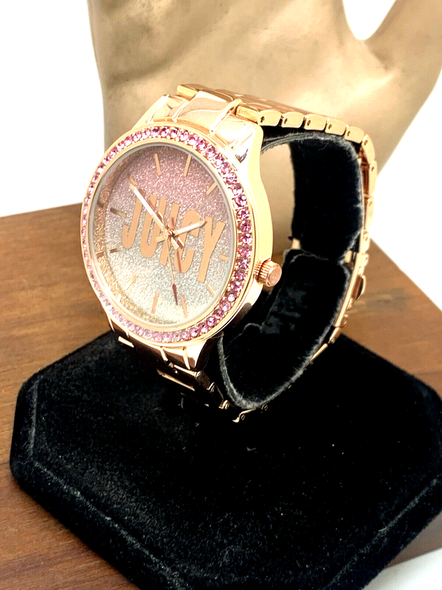 ジューシークチュールゴールド ケース Juicy By Juicy Couture Women's Watch JC/5004 Quartz Rose Gold