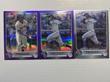 JULIO RODRIGUEZ 2022 Topps Chrome Update Purple / Debut / Base Debut Rookie Lot