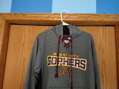 NWOT Signature Concepts Minnesota Gophers Hockey Jersey Hoodie Men's M  🏒Dri-fit