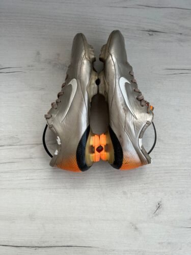 Nike Mercurial Vapor R9 FG Orange Gray Ronaldo Fenomeno Football Cleats Boots  - Picture 1 of 15