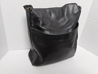 Vintage Coach Rare Made In USA 9180 Shoulder Handbag Purse Black