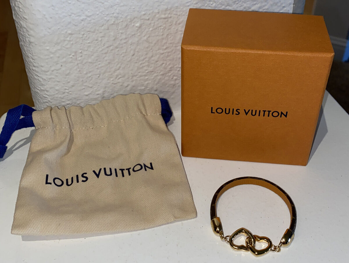 LOUIS VUITTON Heart Bracelet Say Yes Monogram | eBay LOUIS VUITTON Heart Bracelet Say Yes Monogram | eBay