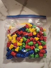 Learning Resources Bear Family Counters - Incomplete But Useable Set of 100