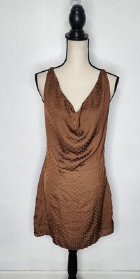 open lace back dress Nellie Maxi Dress | Brown Polka Dot | Womens main image 1