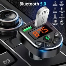 Wireless Bluetooth Handsfree Car Kit FM Transmitter Receiver