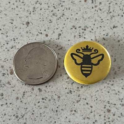 Queen Bee Funny Humorous Pinback Button #47144