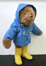 Vintage Paddington Bear Eden Teddy Stuffed Plush 1977 Made in Haiti 20"