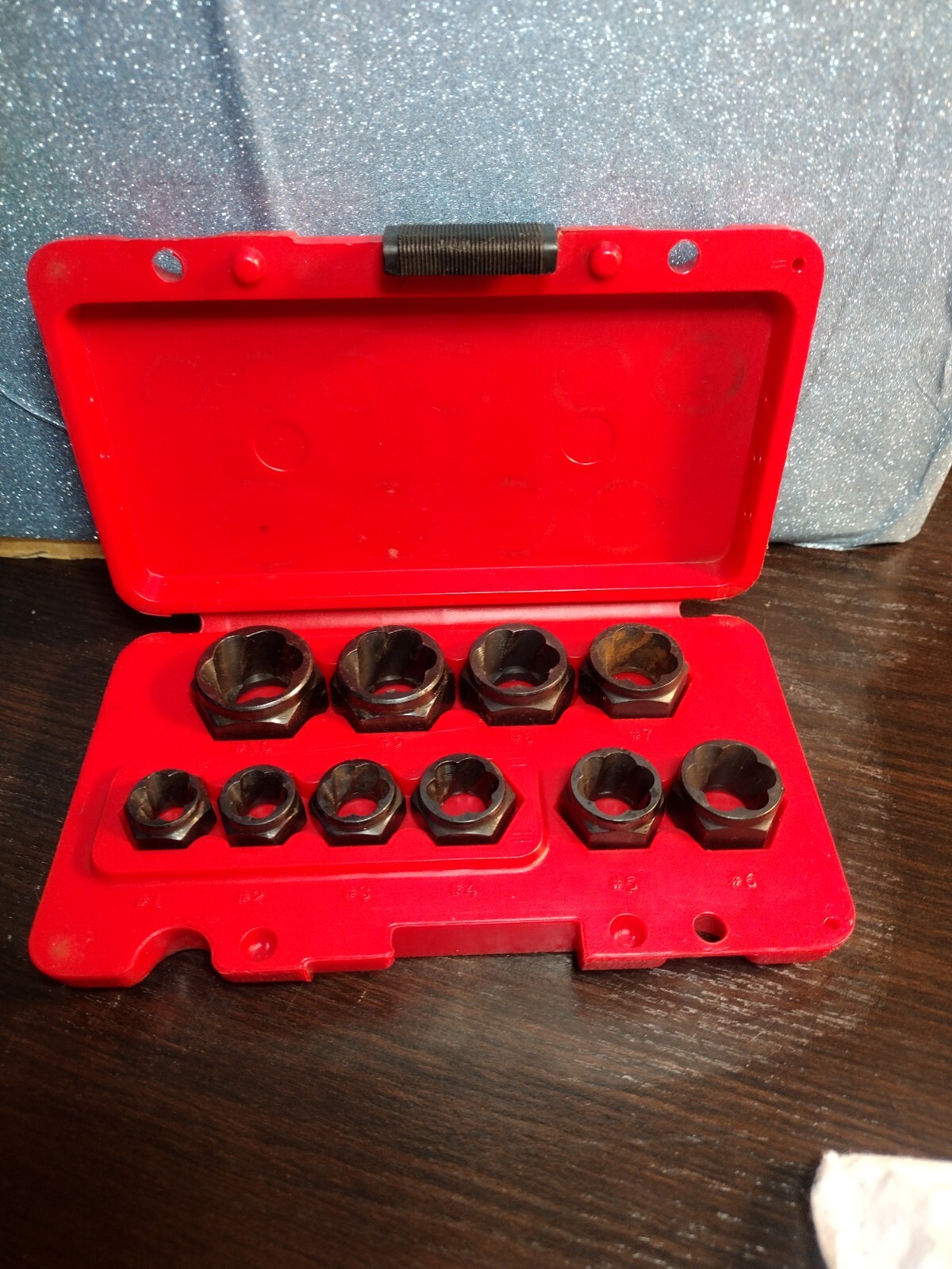 CRAFTSMAN 10 Pc BoltOut Damaged Bolt Nut Remover Extractor Set Low