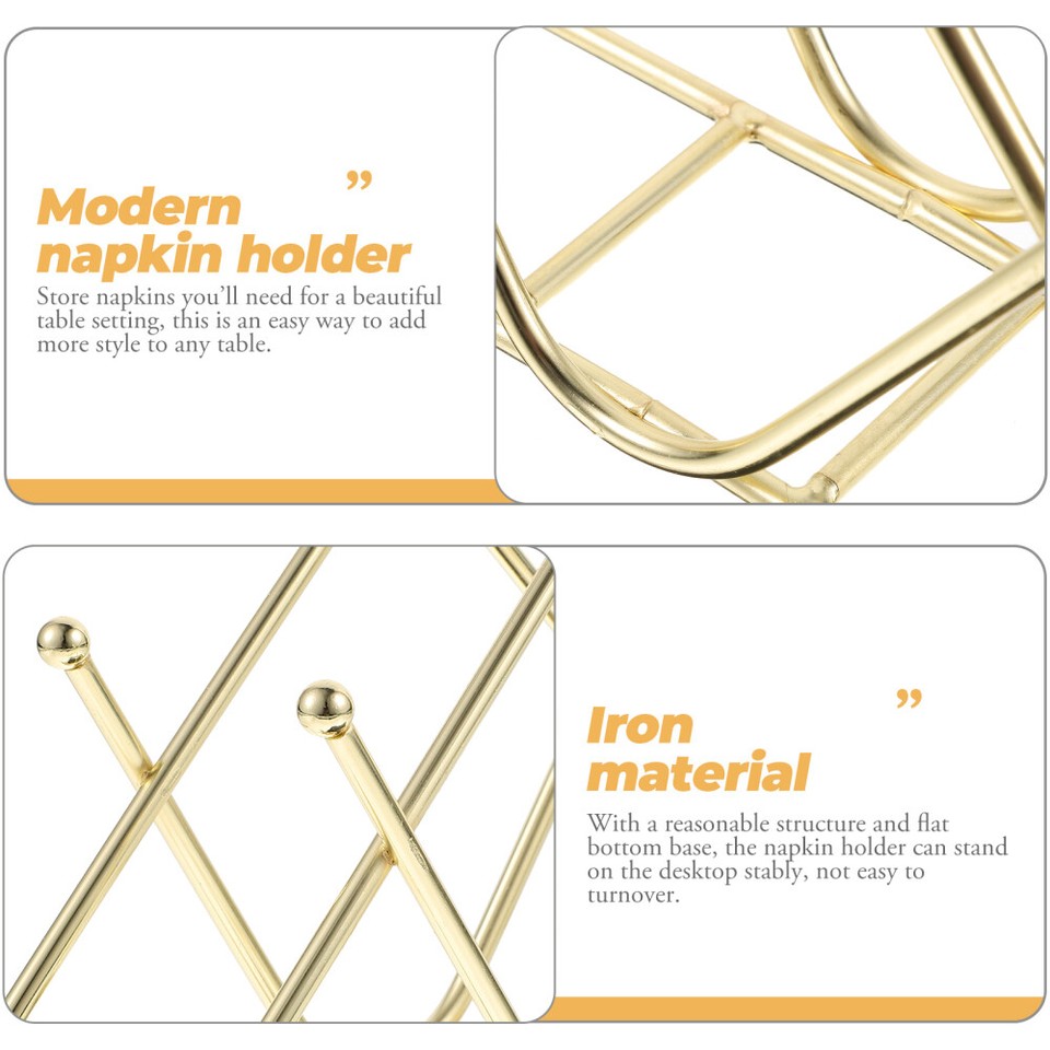 2x Serviettenhalter Edelstahl - Dreieckige Metall-Spender Für Gastronomie