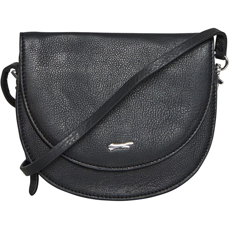 PAUL COSTELLOE Womens Hades Leather Shoulder Bag Black One Size