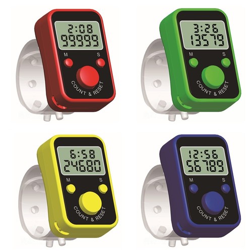 Finger Task Machine Durable and Stylish Time Finger Counter Ring Perfect for Counting Tasks ...